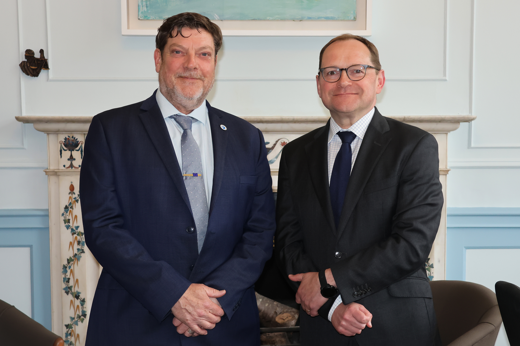 Meeting with Ireland’s New Secretary General for Justice, Home Affairs and Migration