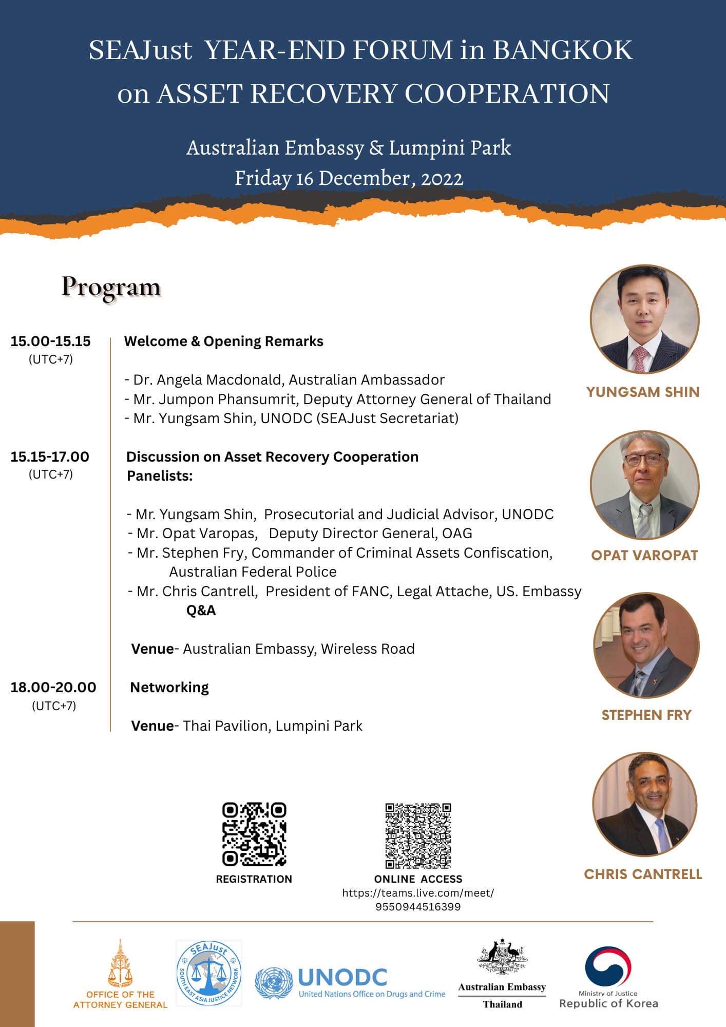 SEAJust year-end forum on asset recovery